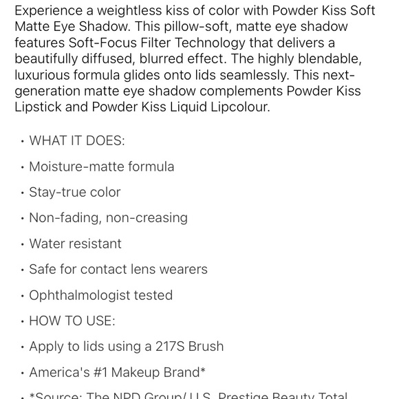 Mac Cosmetics Powder Kiss Eyeshadow in So Haute Right Now BNIB - Picture 9 of 16